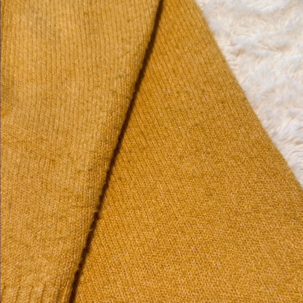 LOFT Women's Golden V-Neck Sweater - Picture 3 of 4